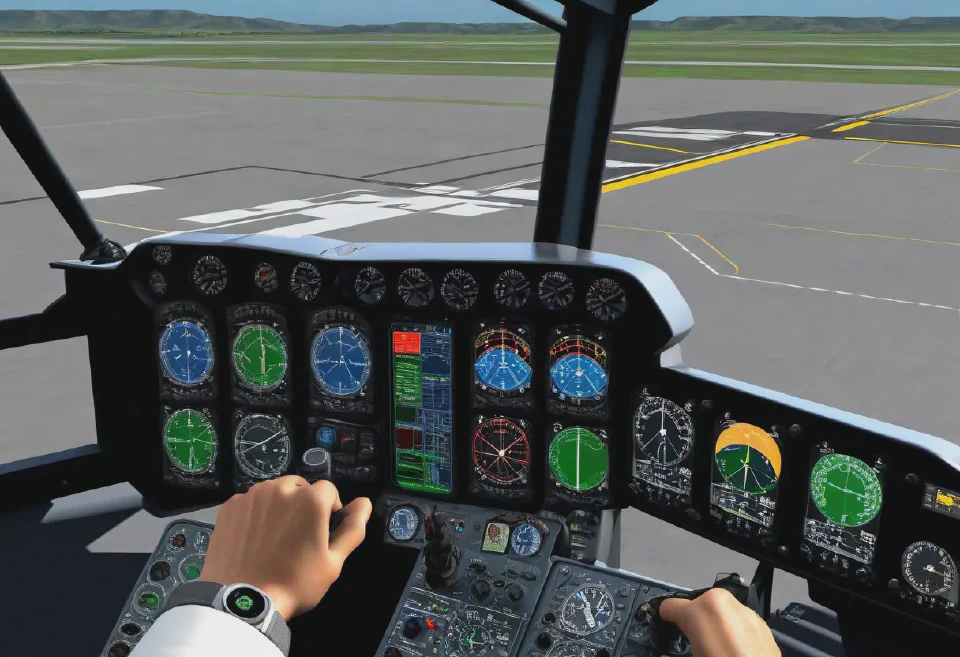 AI-generated images can help in visualizing and analyzing different types of flight control systems.