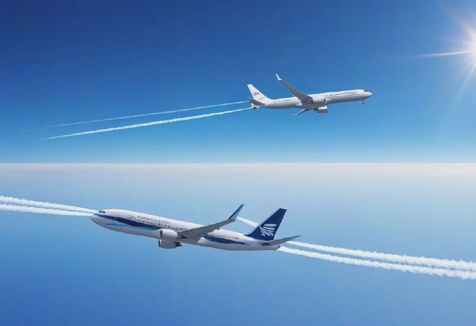 AI-generated images can be used to simulate different air traffic scenarios for training purposes.