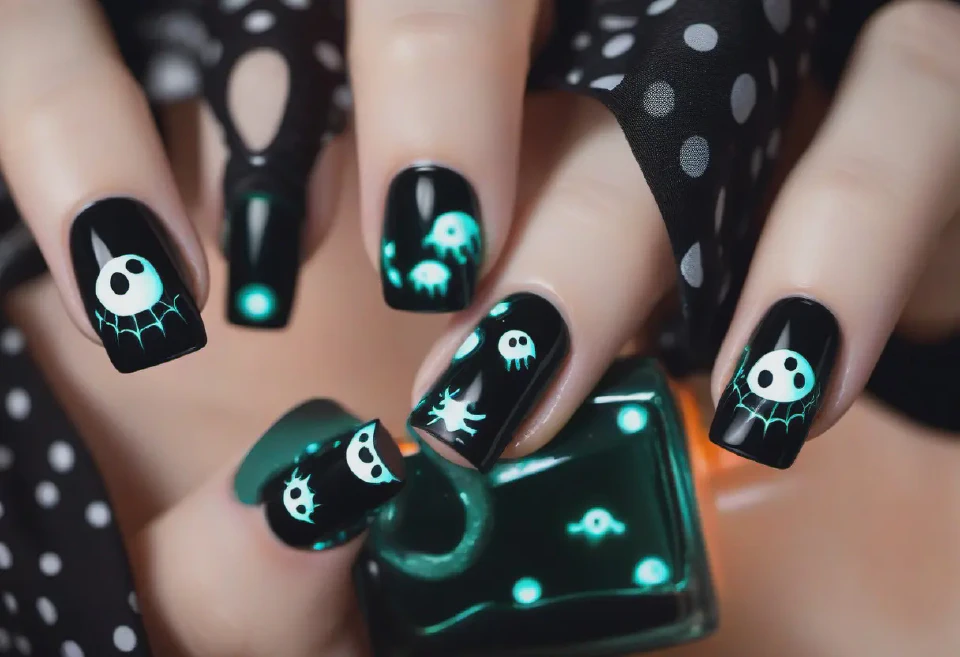 Users can generate images to explore and experiment with different nail art designs and colors.