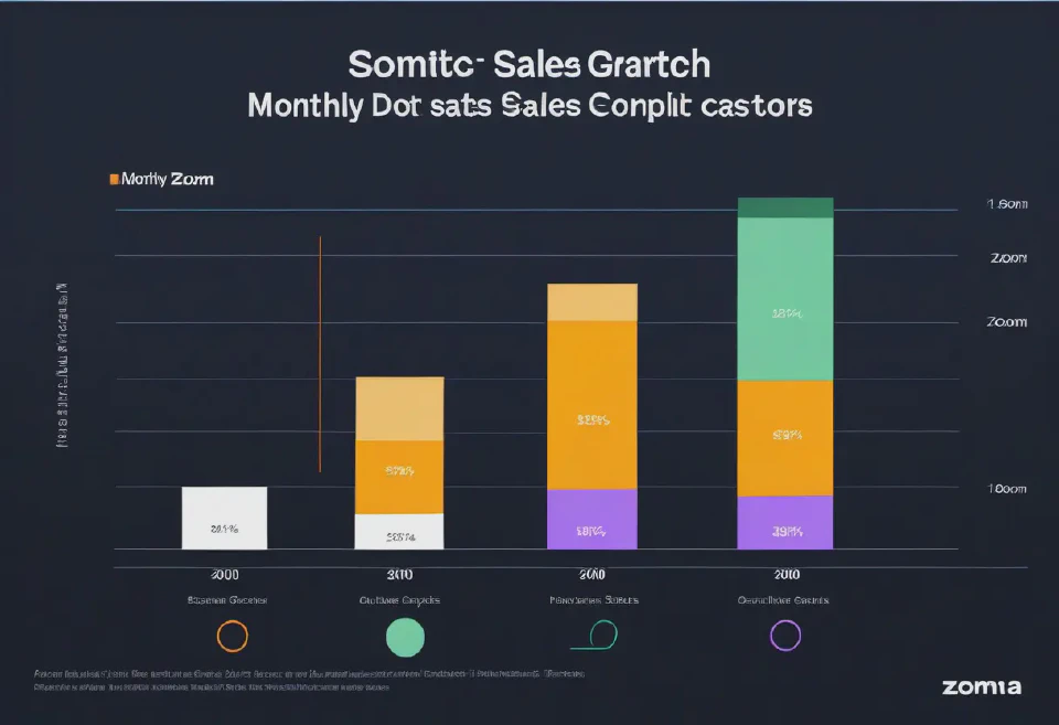 Generate visual representations of data reports for customers to easily understand trends and insights related to their queries.