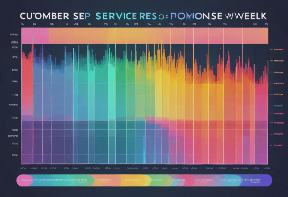 Generate visual representations of data reports for customers to easily understand trends and insights related to their queries.