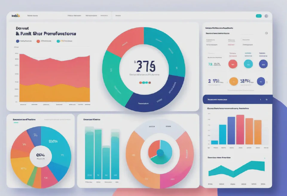 Generate visual representations of data reports for customers to easily understand trends and insights related to their queries.