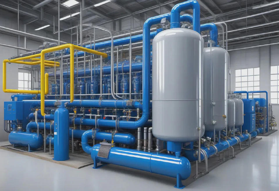 Generate illustrations of pipeline and piping systems for planning and maintenance purposes.