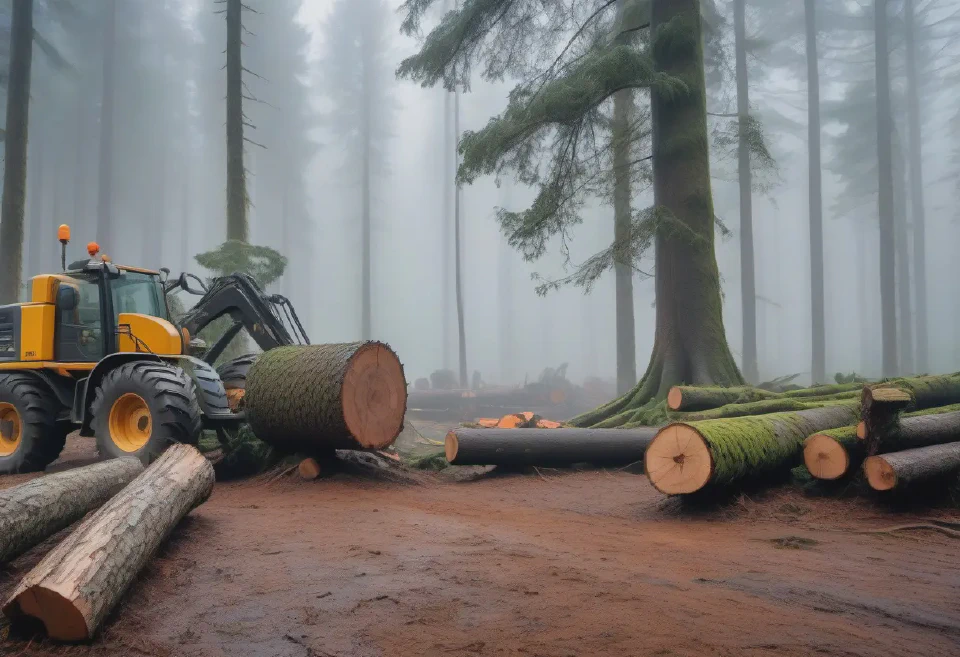 Users can generate images depicting deforestation to highlight the importance of preserving forests.