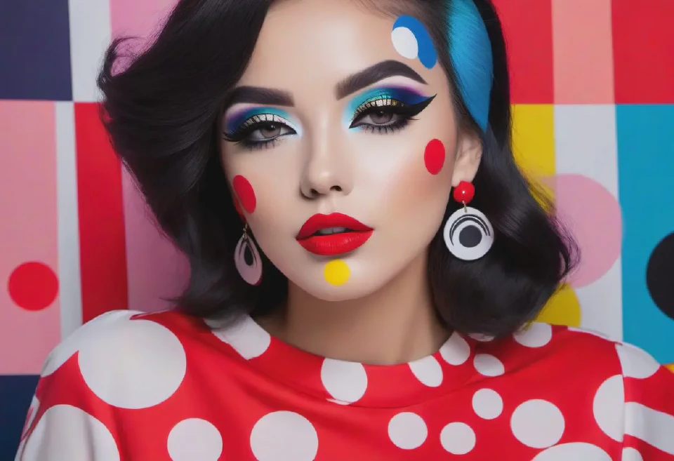 Users can generate images of makeup looks to experiment with different styles and colors before applying them in real life.