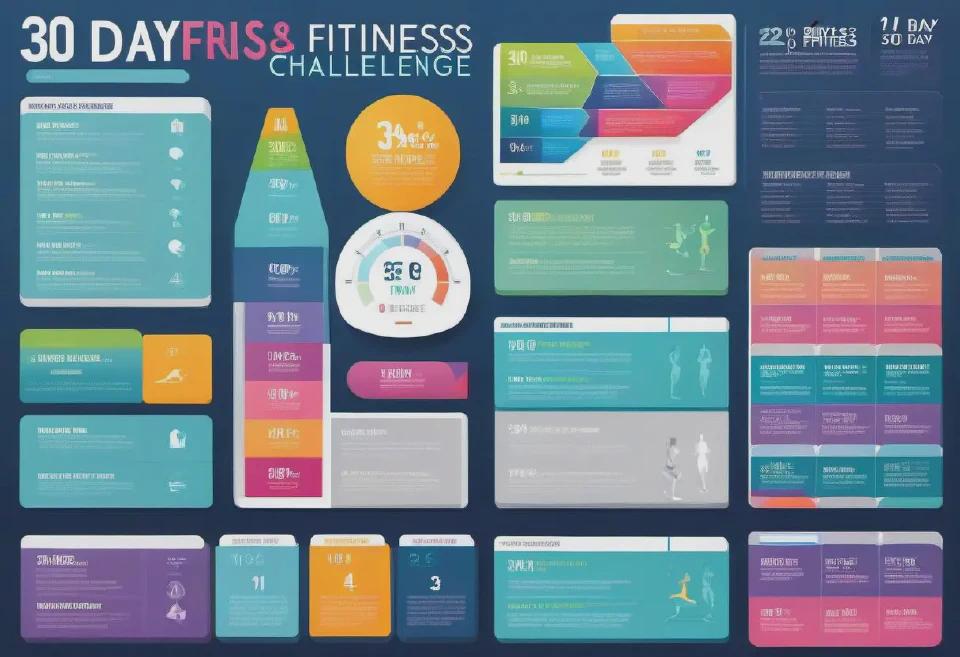 Create infographics illustrating different workout routines.