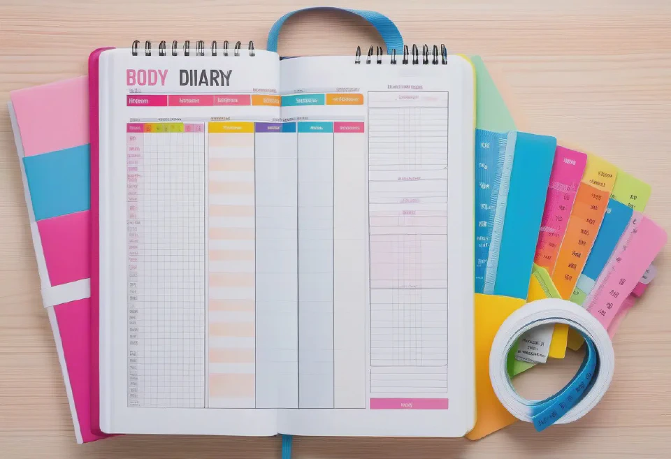 Create visual trackers for monitoring body measurement progress.