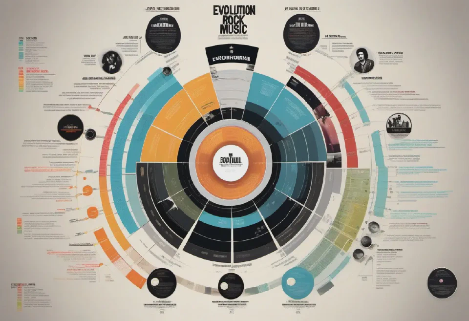 Generate informative and visually appealing infographics about music genres or history.