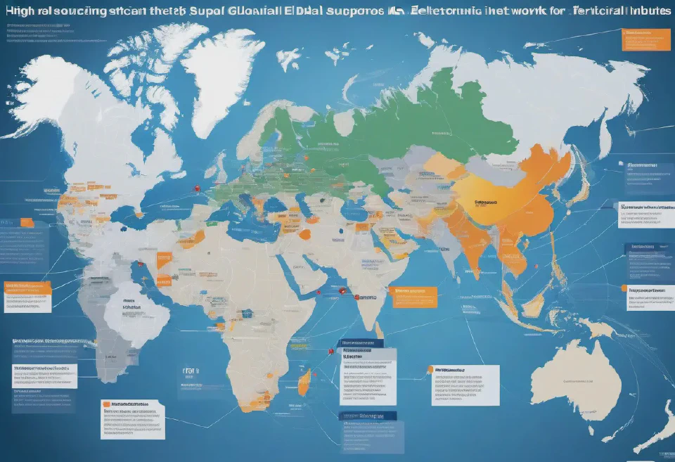 Generating visual sourcing strategy maps for better procurement strategy development.