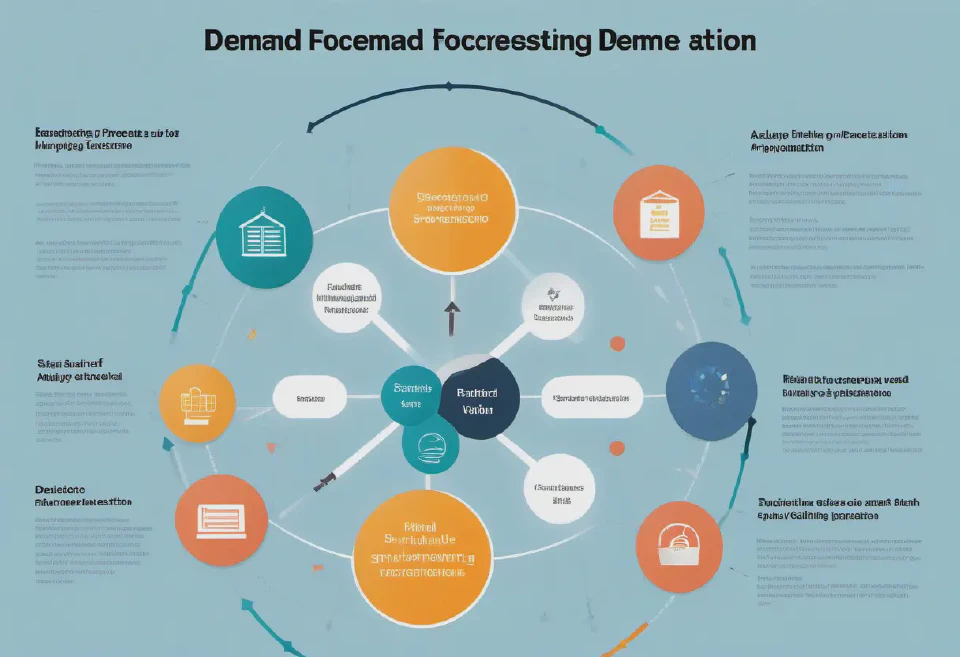 Generate visualizations of demand forecasts to predict future product requirements and plan inventory in the supply chain.